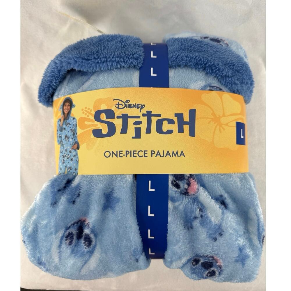 NWT Disney Stitch Onesie, One Piece Pajamas